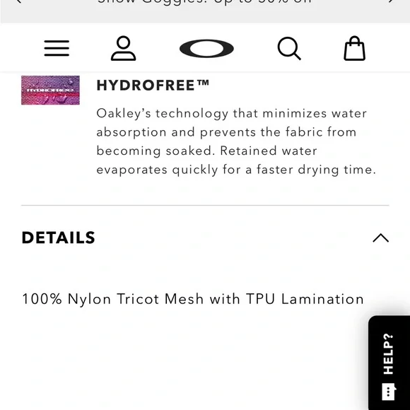 Oakley TARGETLINE WATERPROOF FZ SHELL BREATHABLE WINDPROOF Men's Jacket Sz XXL - Picture 10 of 11